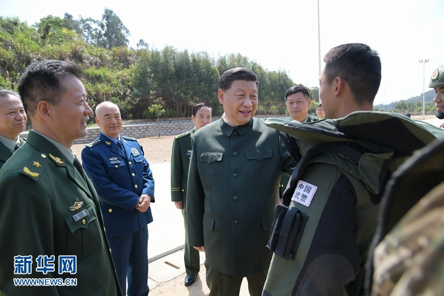 习近平在视察武警第二机动总队时强调 全面加强练兵备战 全面提高履行使命任务能力